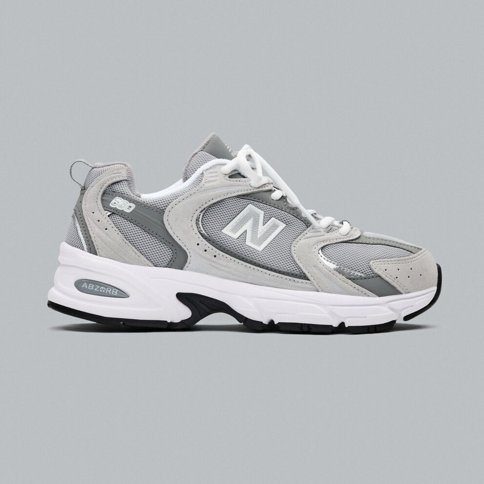 A grey 530 on a grey background