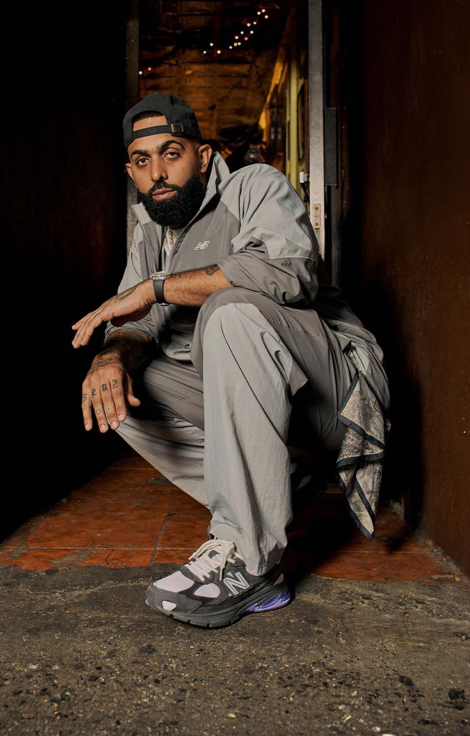 A head to toe shot of a woman hearing the ABZORB 2010 shoes. 