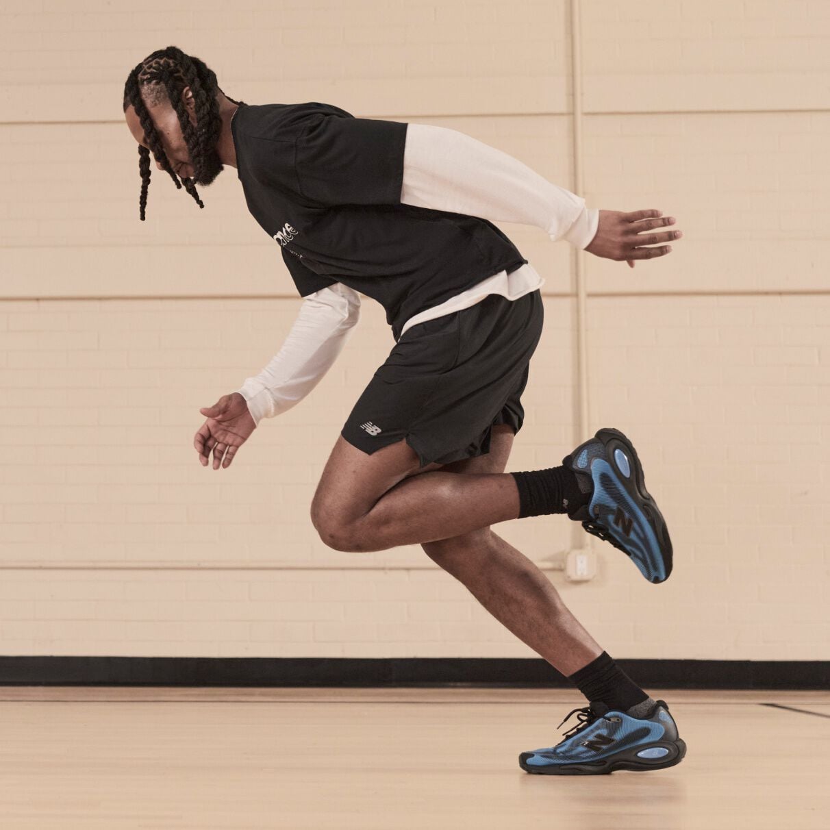 Darius Garland wearing the new AC Runners
